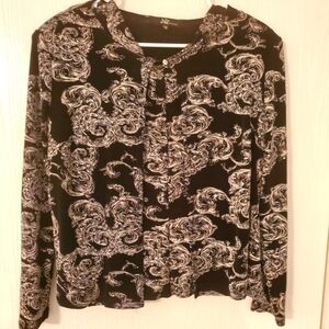 2pc Black Jump apparel Top